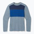 Bluza termoaktywna męska Smartwool Thermal Merino Baselayer Colorblock Crew Boxed pewter blue 3