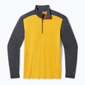 Longsleeve termoaktywny męski Smartwool Merino 250 Baselayer 1/4 Zip Boxed charcoal honey gold 3