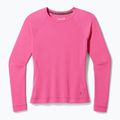 Bluza termoaktywna damska Smartwool Merino 250 Baselayer Crew Boxed power pink 6