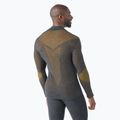 Longsleeve termoaktywny męski Smartwool Intraknit Thermal Merino Baselayer 1/4 Zip charcoal/gold 2