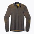 Bluza termoaktywna męska Smartwool Intraknit Thermal Merino Baselayer 1/4 Zip charcoal/gold 3