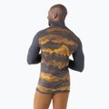 Longsleeve termoaktywny męski Smartwool Merino 250 Baselayer 1/4 Zip Boxed charcoal mtn scape 2