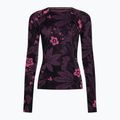 Bluza termoaktywna damska Smartwool Merino 250 Baselayer Crew Boxed purple iris floral 3