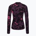Bluza termoaktywna damska Smartwool Merino 250 Baselayer Crew Boxed purple iris floral 4