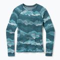 Bluza termoaktywna damska Smartwool Merino 250 Baselayer Crew Boxed twilight blue mtn scape 6