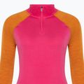 Longsleeve termoaktywny damski Smartwool Classic Thermal Merino Baselayer 1/4 Zip Boxed power pink 5