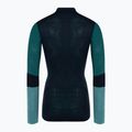 Bluza termoaktywna damska Smartwool Intraknit Thermal Merino Baselayer Colorblock 1/4 Zip navy 4