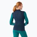 Bluza termoaktywna damska Smartwool Intraknit Thermal Merino Baselayer Colorblock 1/4 Zip navy 2
