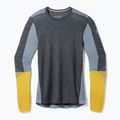 Bluza termoaktywna męska Smartwool Intraknit Thermal Merino Baselayer Colorblock Crew charcoal 3