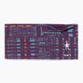 Opaska na głowę Smartwool Thermal Merino Reversible purple iris digi plaid