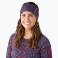 Opaska na głowę Smartwool Thermal Merino Reversible purple iris digi plaid 2