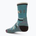 Skarpety damskie Smartwool Hike Light Cushion Under The Stars Crew cascade green 2