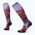Skarpety narciarskie damskie Smartwool Ski Zero Cushion Floral Field Print OTC picante 6