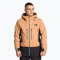Kurtka narciarska męska The North Face Mount Bre almond butter/black