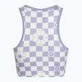 Top damski Vans Longline Racerback Bralette Floral checkerboard/sweet lavender 2