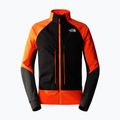 Kurtka softshell męska The North Face Dawn Turn Softshell FZ black/shocking orange/asphalt grey 4
