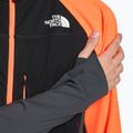 Kurtka softshell męska The North Face Dawn Turn Softshell FZ black/shocking orange/asphalt grey 3