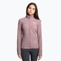 Bluza damska The North Face 100 Glacier FZ fawn grey