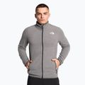 Bluza męska The North Face 100 Glacier Full Zip medium grey heather