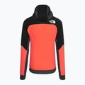 Kurtka hybrydowa damska The North Face Dawn Turn Hybrid Ventrix Hoodie radiant orange/black/asphalt 6