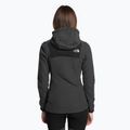 Bluza trekkingowa damska The North Face Homesafe Full Zip Fleece Hoodie black/asphalt grey stripe 2