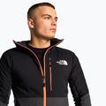 Kurtka hybrydowa męska The North Face Dawn Turn Hybrid Ventrix Hoodie asphalt grey/black/orange 3