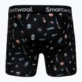 Bokserki termoaktywne męskie Smartwool Merino Print Boxer Brief Boxed black gone camping 4