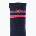 Skarpety damskie Smartwool Hike Light Cushion Tube Stripe Crew deep navy/power pink 3