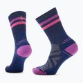 Skarpety damskie Smartwool Hike Light Cushion Tube Stripe Crew deep navy/power pink 6