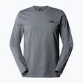 Koszulka męska The North Face Simple Dome medium grey heather 5