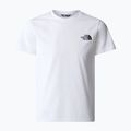 Koszulka dziecięca The North Face Simple Dome white