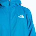 Kurtka przeciwdeszczowa męska The North Face Quest skyline blue black heath 3