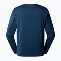 Longsleeve treningowy męski The North Face Reaxion Amp Crew shady blue dark heather 2