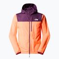 Kurtka do biegania męska The North Face Higher Run Wind vivid flame/black currant purple 6