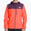 Kurtka do biegania męska The North Face Higher Run Wind vivid flame/black currant purple