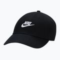 Czapka z daszkiem Nike Club Unstructured Futura Wash black/white