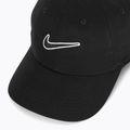 Czapka z daszkiem Nike Club Unstructured Swoosh black/black 3