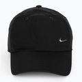 Czapka z daszkiem Nike Dri-Fit Club Unstructured Metal Swoosh black/metallic silver 2