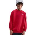 Bluza dziecięca Nike Sportswear Club Fleece university red/white 7