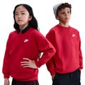 Bluza dziecięca Nike Sportswear Club Fleece university red/white 10