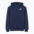 Bluza dziecięca Nike Sportswear Club Fleece midnight navy/white