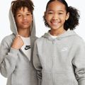 Bluza dziecięca Nike Sportswear Club Fleece dark grey heather/base grey/white 4