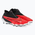 Buty piłkarskie męskie Nike Phantom GX Pro DF FG bright crimson/white/black 4