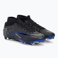 Buty do piłki do nożnej Nike Zoom Mercurial Superfly 9 Academy MG black/chrome/hyper real 4