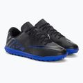 Buty do piłki do nożnej dziecięce Nike JR Mercurial Vapor 15 Club TF black/chrome/hyper real 4