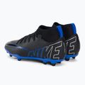 Buty do piłki do nożnej dziecięce Nike JR Mercurial Superfly 9 Club FG/MG black/chrome/hyper real 3