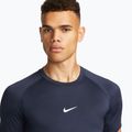 Koszulka treningowa męska Nike Pro Dri-Fit Tight SS Fitness obsidian/white 4