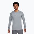 Longsleeve treningowy męski Nike Pro Warm smoke grey/black