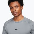 Longsleeve treningowy męski Nike Pro Warm smoke grey/black 4