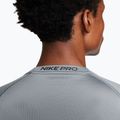Longsleeve treningowy męski Nike Pro Warm smoke grey/black 5